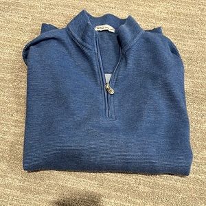 Peter Millar men’s half zip sweater